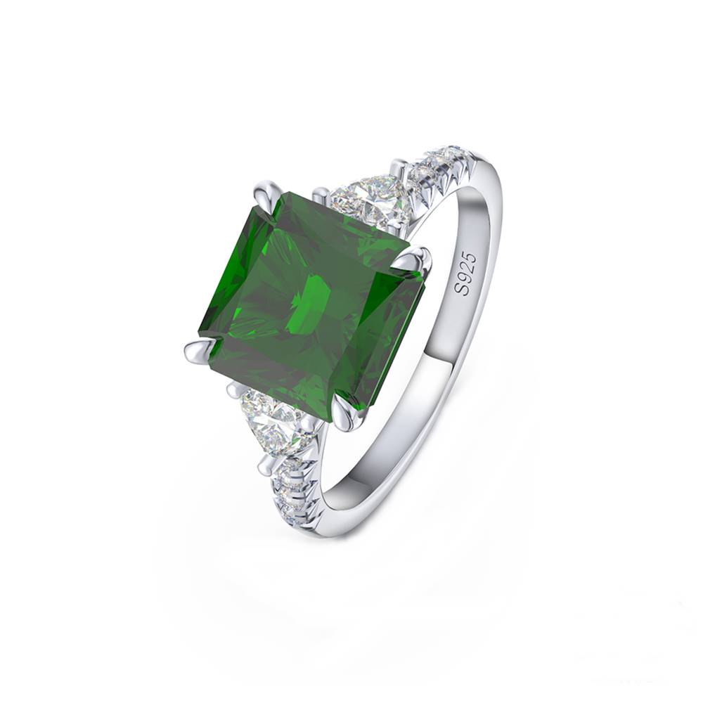 Inel din Argint Royal Emerald