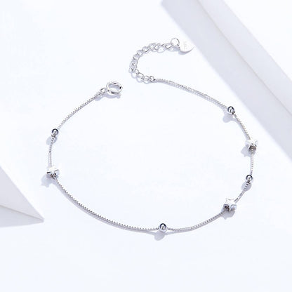 Bratara din Argint cu bilute Beads and Stars