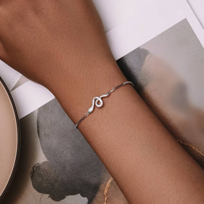 Bratara din Argint Diamond Snake