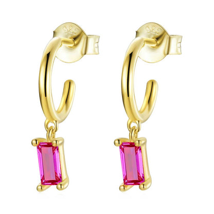 Cercei din Argint Annie Red