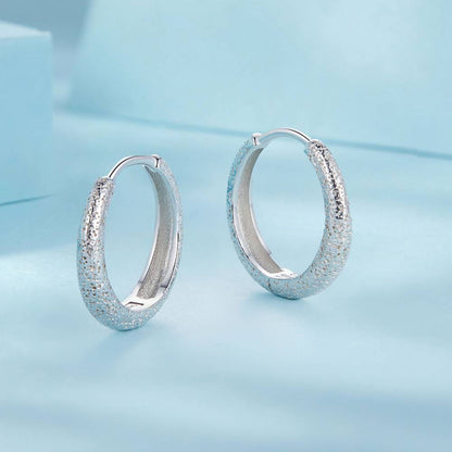 Cercei din Argint Round Elegance