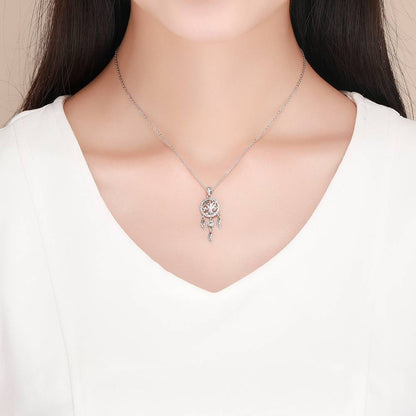 Colier din Argint Life Tree Dreamcatcher