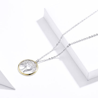 Colier din Argint Golden Tree