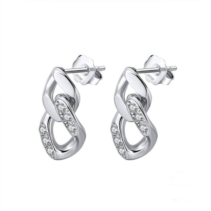 Cercei din Argint Charmz Silver