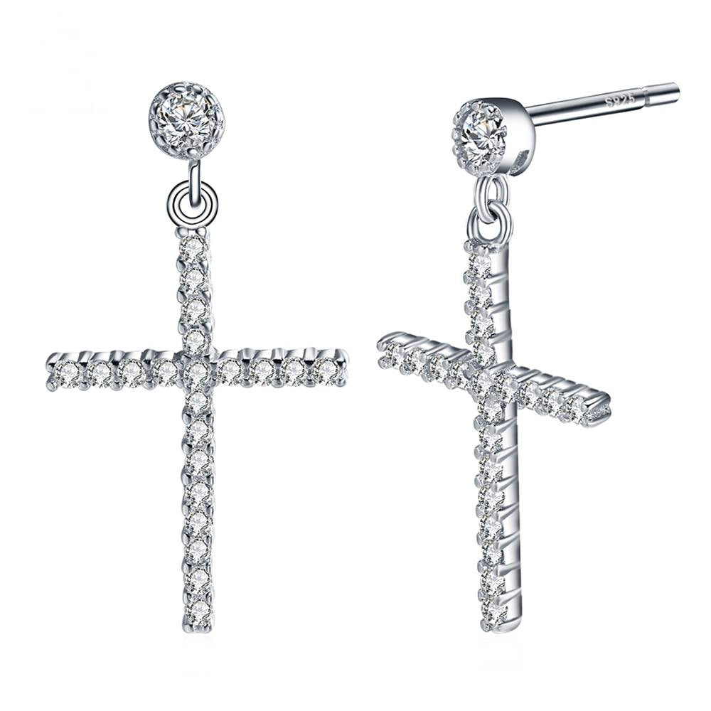 Cercei din Argint Jewel Cross