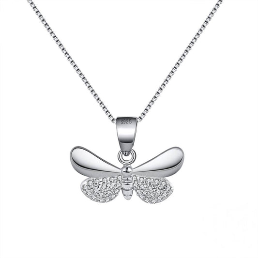 Colier din Argint Silver Butterfly