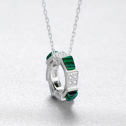 Colier din Argint Enya Silver Ring