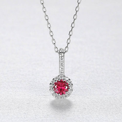 Colier din Argint Daisy Red