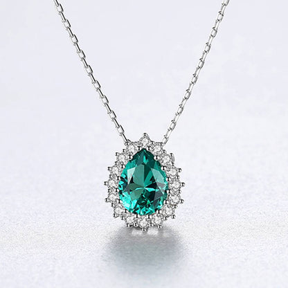 Colier din Argint Teardrop