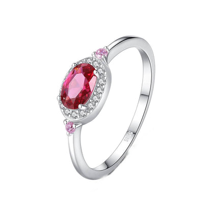 Inel din Argint Major Ruby