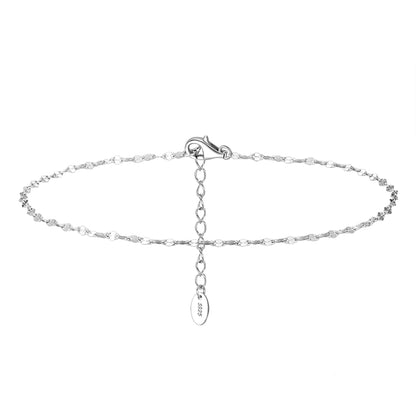 Bratara de picior din argint cesini