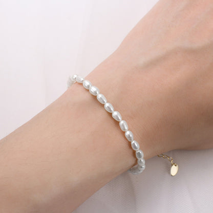Bratara din Argint Gold Avalon Pearls