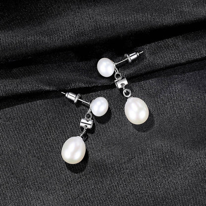 Cercei din Argint Liana Pearls