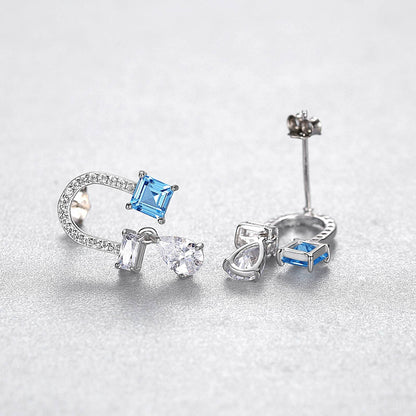 Cercei din Argint Paris Topaz