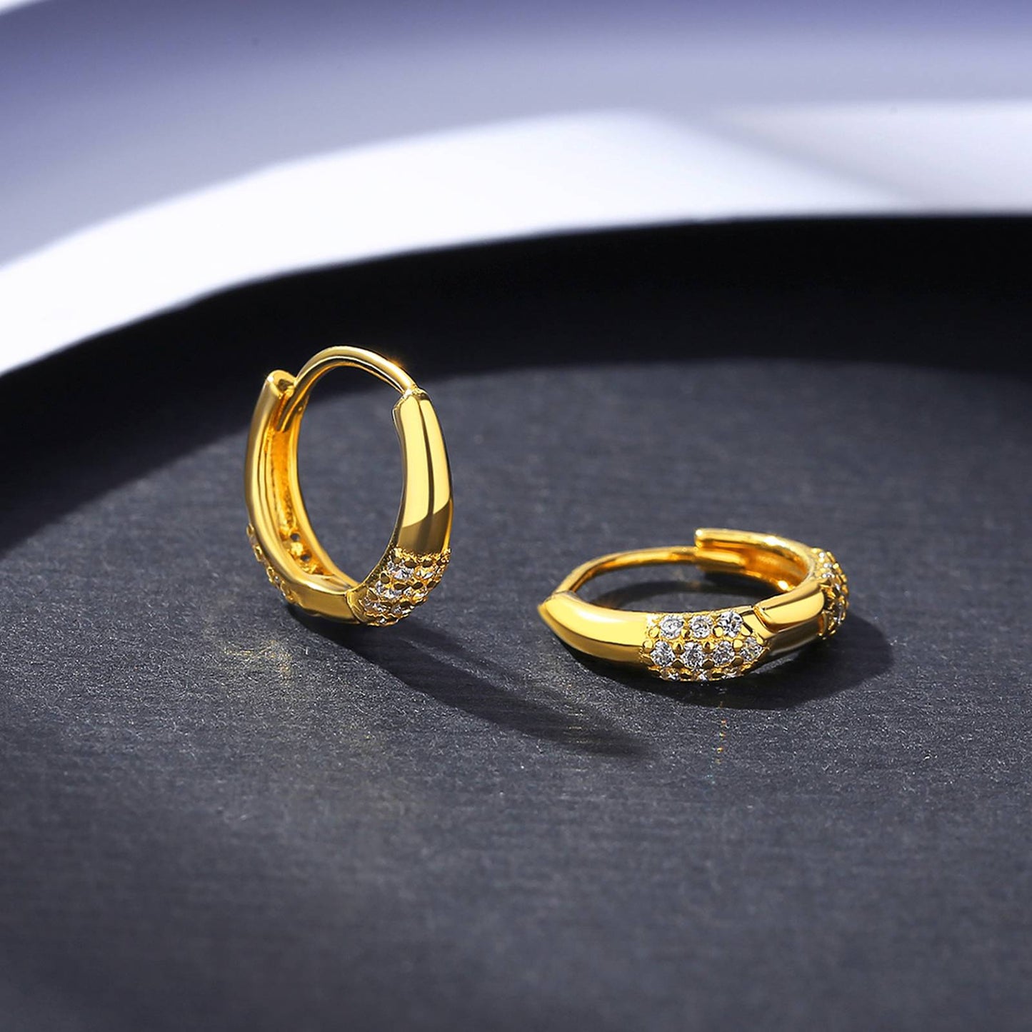 Cercei din Argint Evelia Diamonds