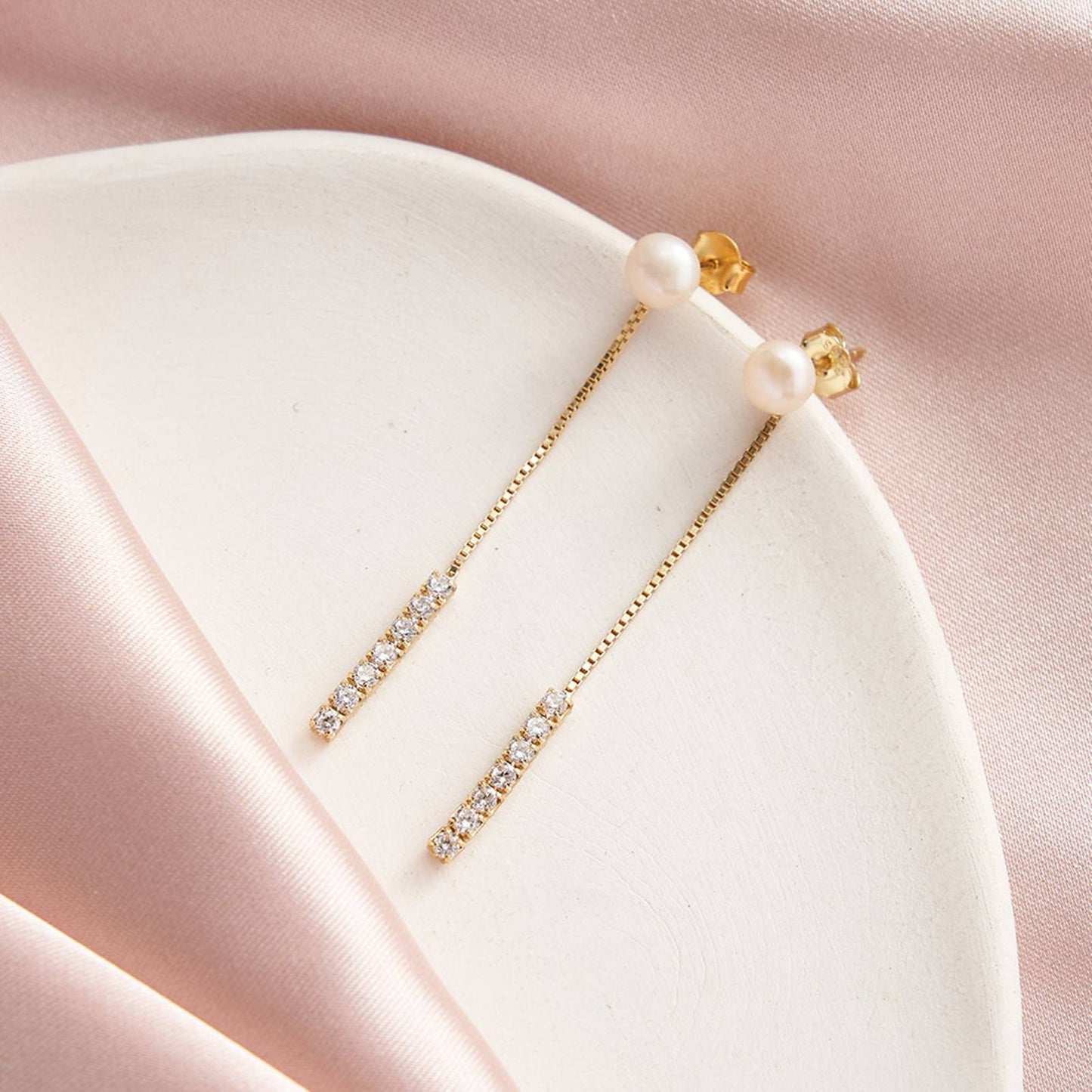 Cercei din Argint Baroque Diamonds