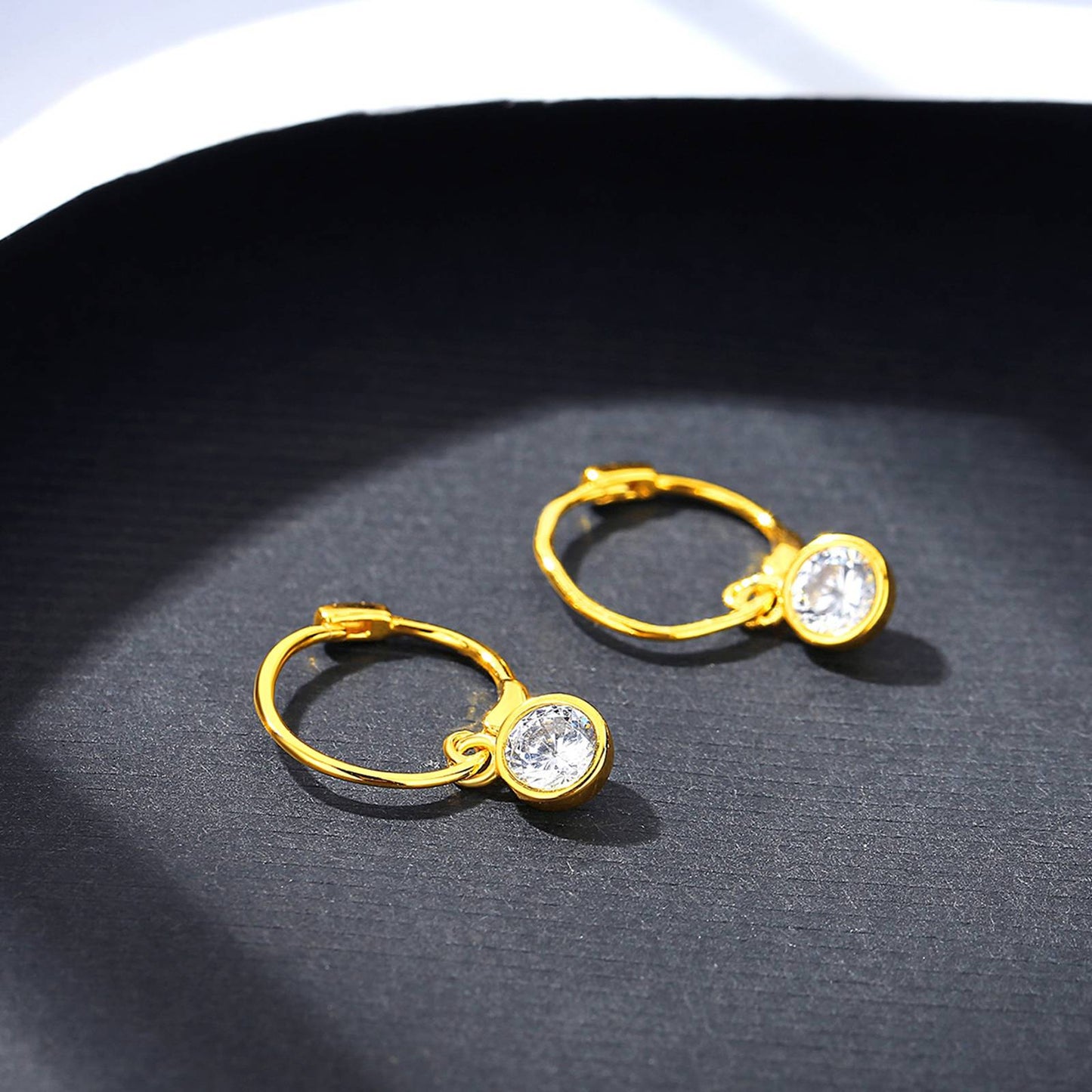 Cercei din Argint Myra Gold Diamonds