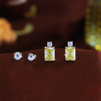 Cercei din Argint Allegra Citrine