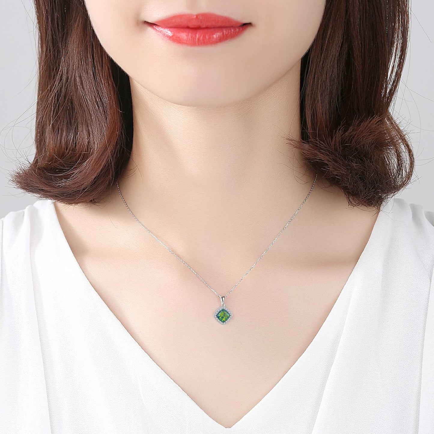 Set din Argint Taisia Mystic Opal