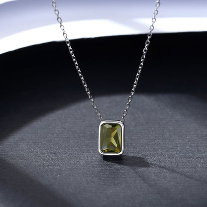 Set din Argint Thea Emerald