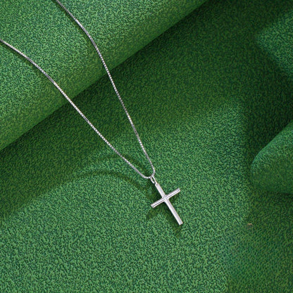 Colier lantisor din argint cu pandantiv cruce cesini cadou