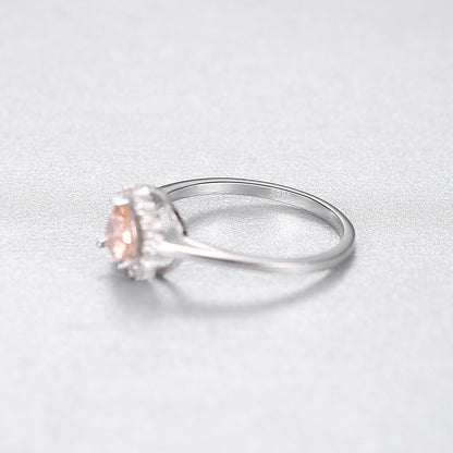 Inel din Argint Eternal Citrine