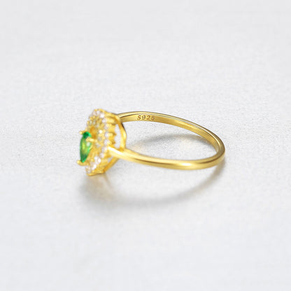 Inel din Argint Zeya Emerald