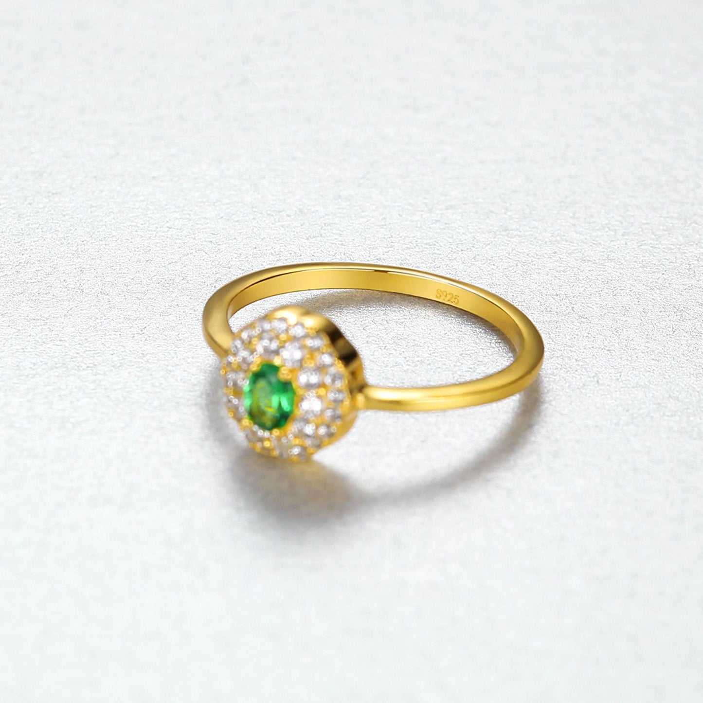 Inel din Argint Amira Emerald