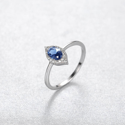 Inel din Argint Noir Sapphire