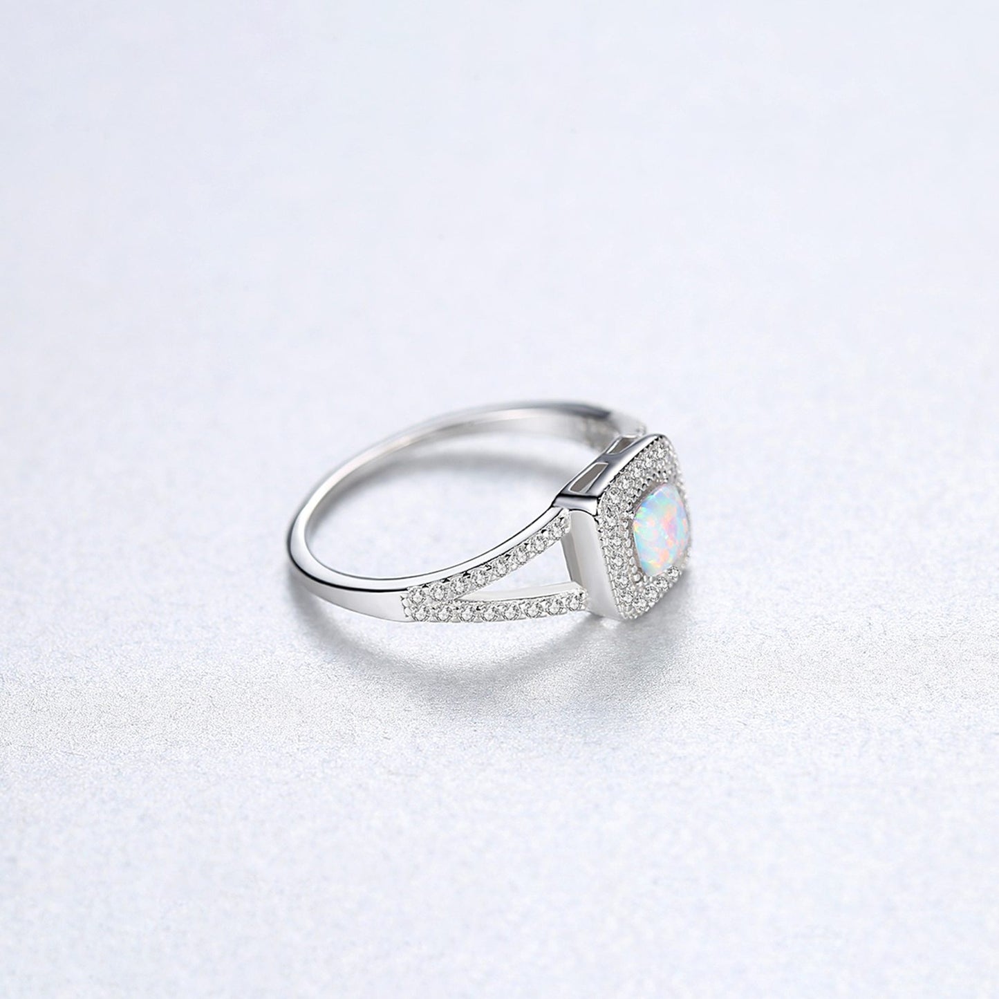 Inel din Argint Skylight Opal