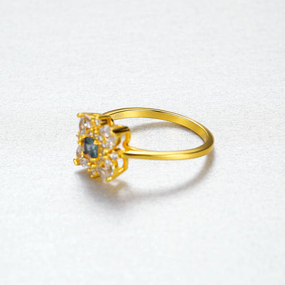 Inel din Argint Alarose Sapphire