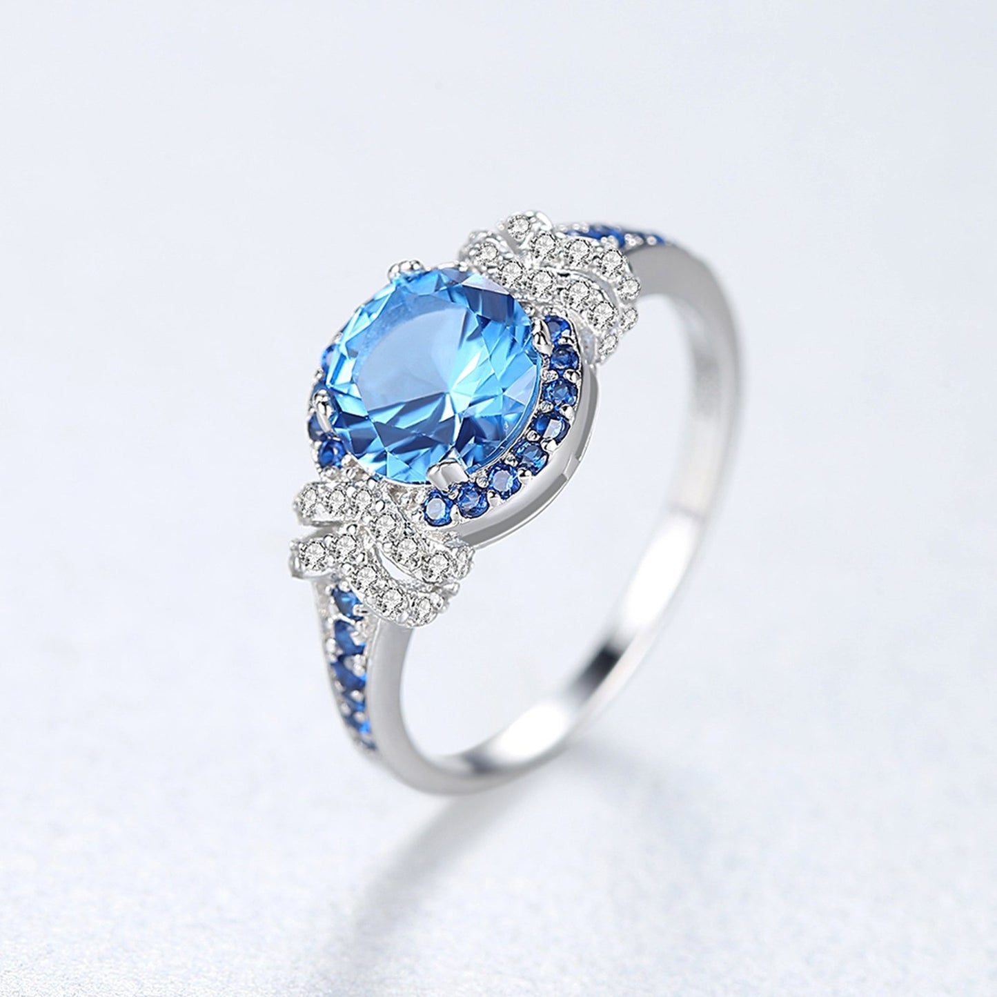 Inel din Argint Royal Sapphire