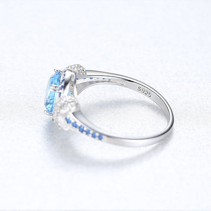 Inel din Argint Royal Sapphire