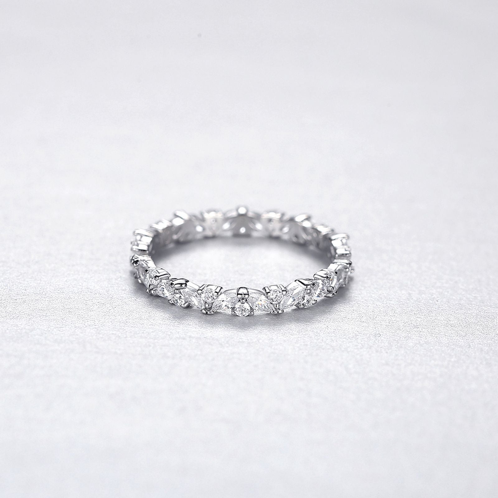 Inel din argint tennis cu cristale zirconiu cesini femei