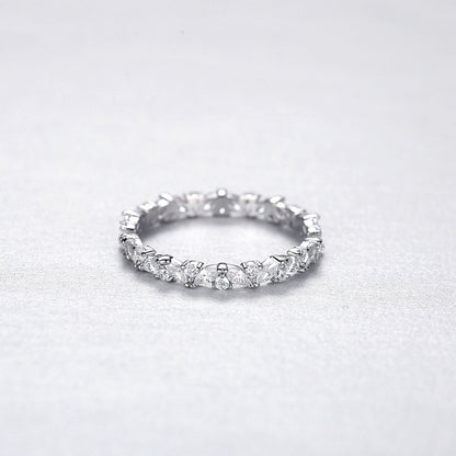 Inel din argint tennis cu cristale zirconiu cesini femei