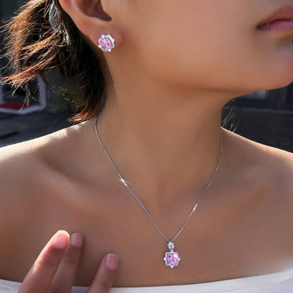 Set din Argint Karla Diamonds