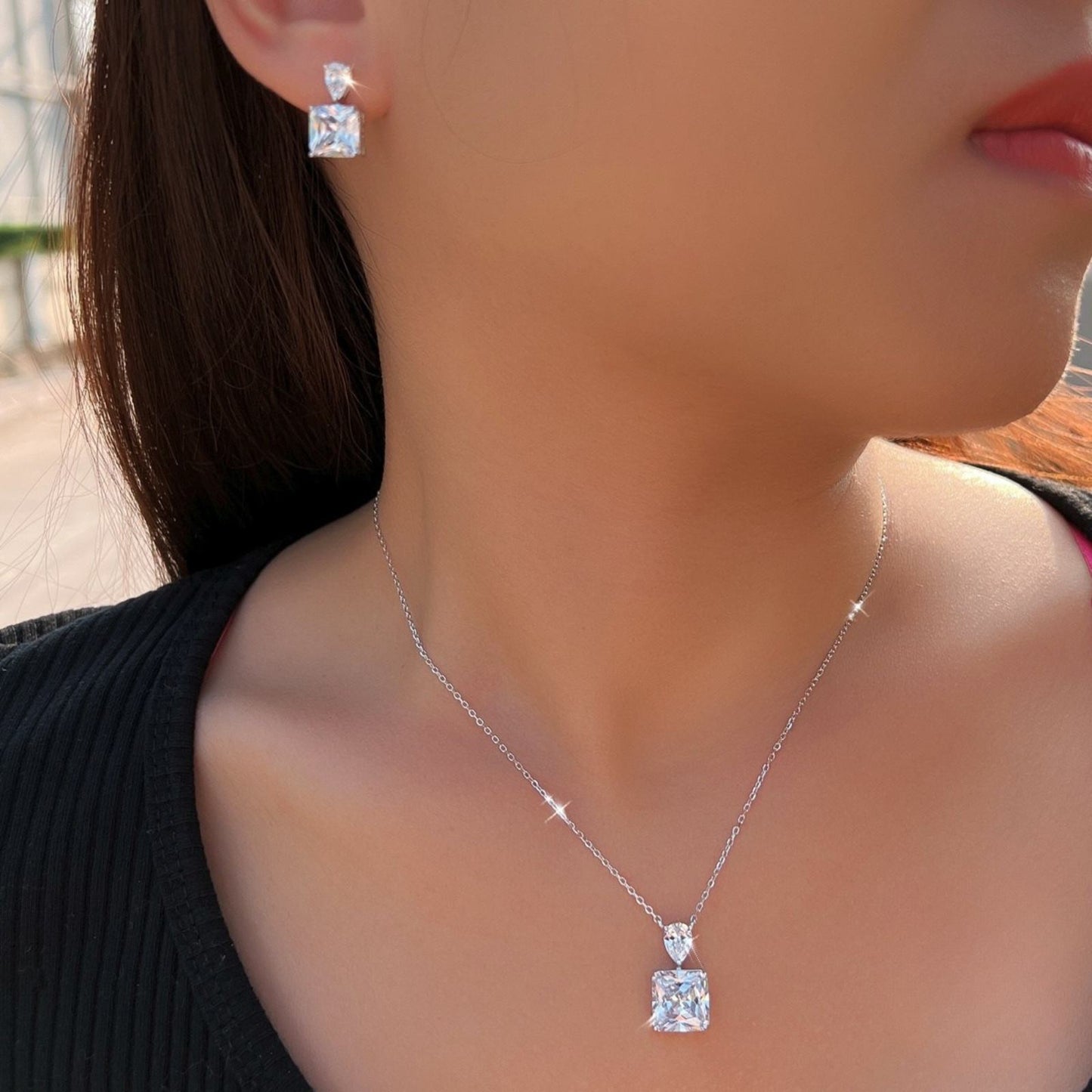 Set din Argint Oriana Diamonds