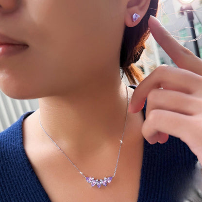 Set din Argint Maya Topaz