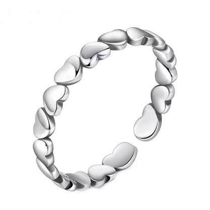 Inel reglabil din Argint Heart by Heart