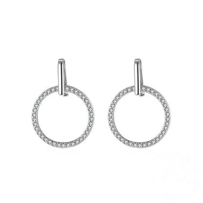 Cercei din Argint Circle Aretes