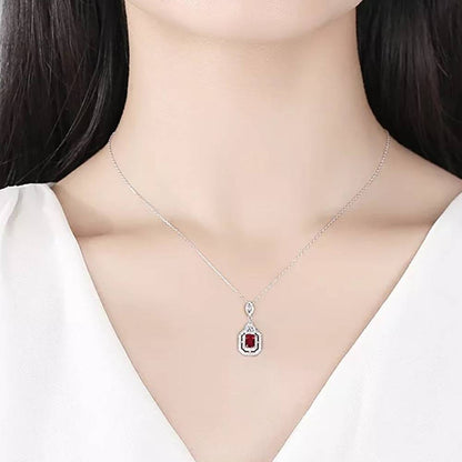 Set din Argint Red Eclipse