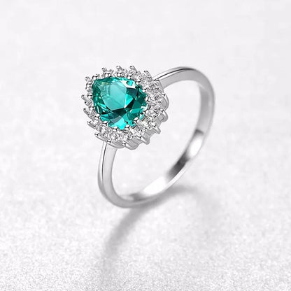 Inel din Argint Teardrop