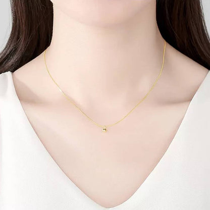 Colier din Argint Gold Beads