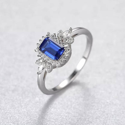 Inel din Argint Jennifer Blue