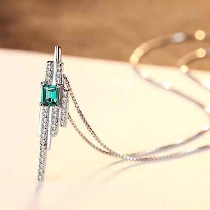 Colier din Argint Emerald Insignia