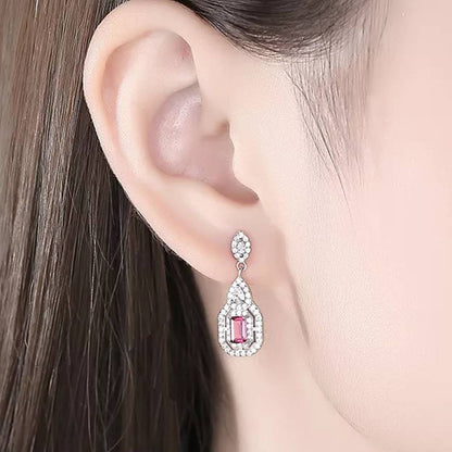 Set din Argint Red Eclipse