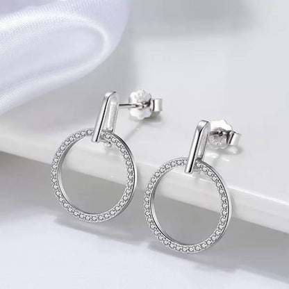 Cercei din Argint Circle Aretes