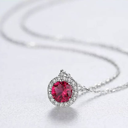 Colier din Argint Luminescent Diamond