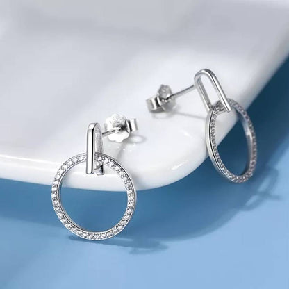 Cercei din Argint Circle Aretes