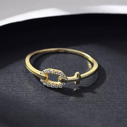 Inel din Argint Miriam Gold